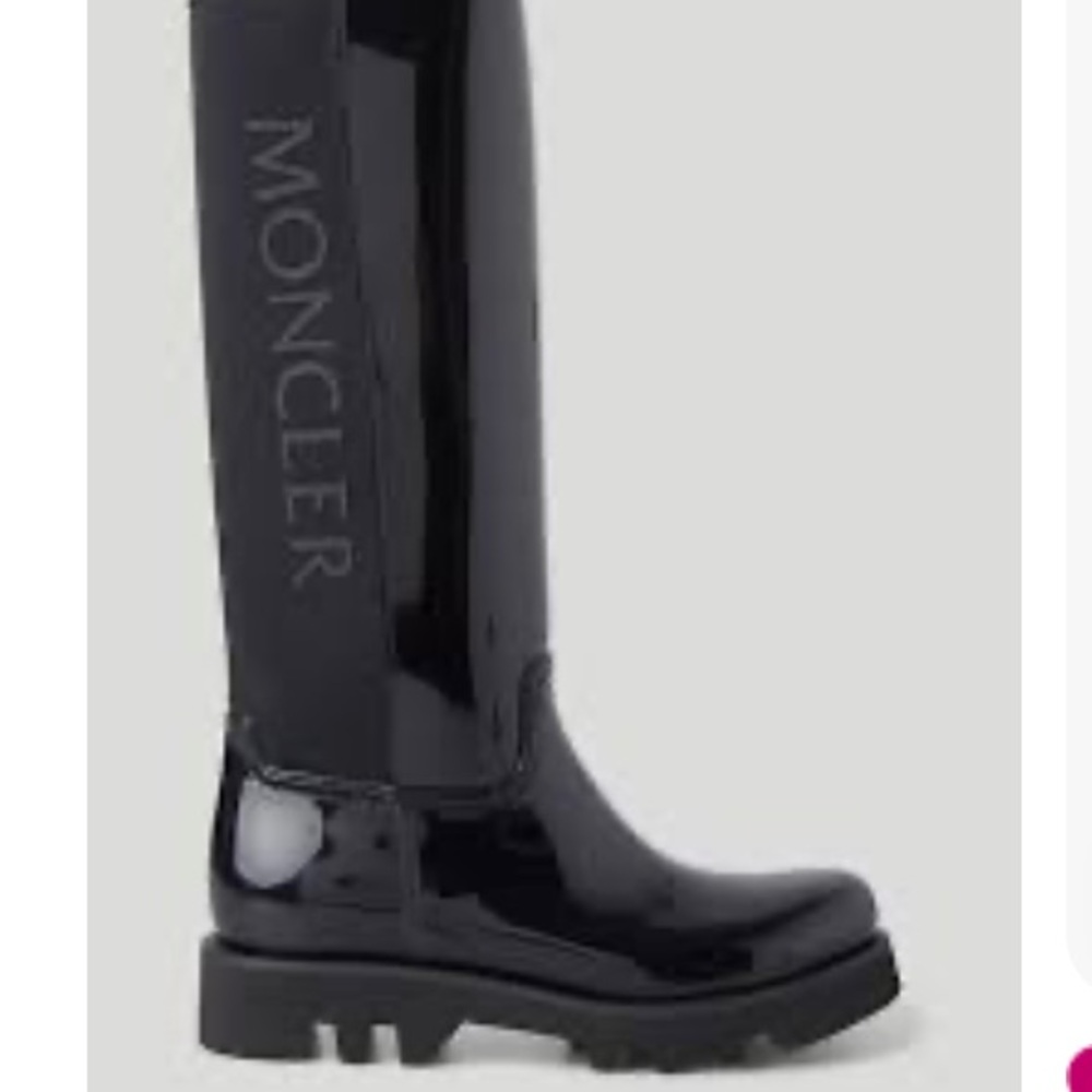 Moncler rain weatherproof boots brand new